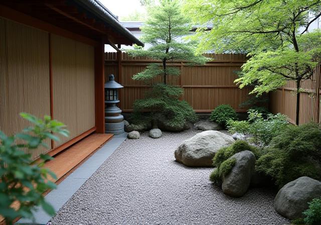 世田谷の和風中庭